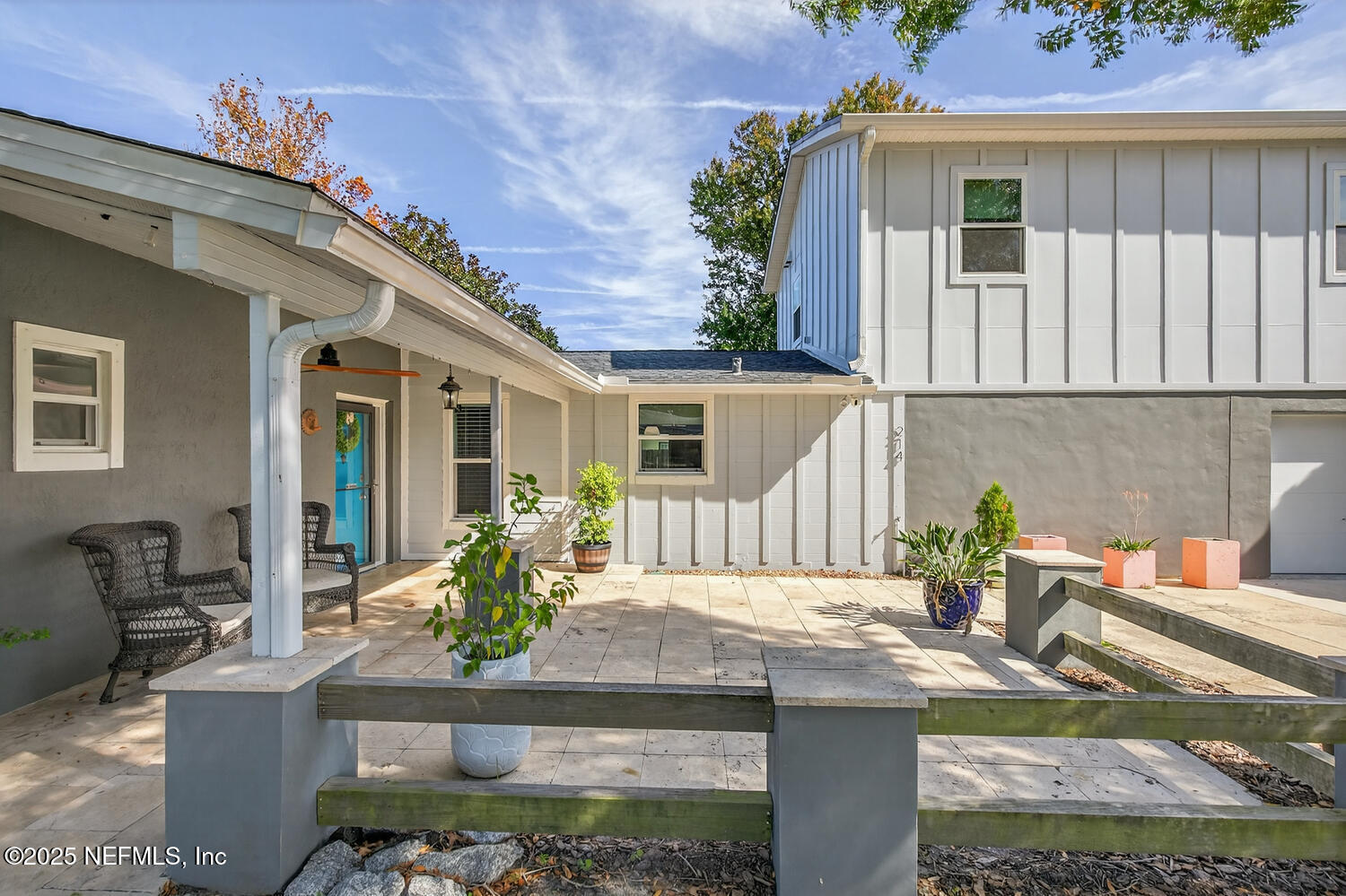 214 Deltona Boulevard St. Augustine, FL 32086 - Photo 3 of 23 a house view with a outdoor space