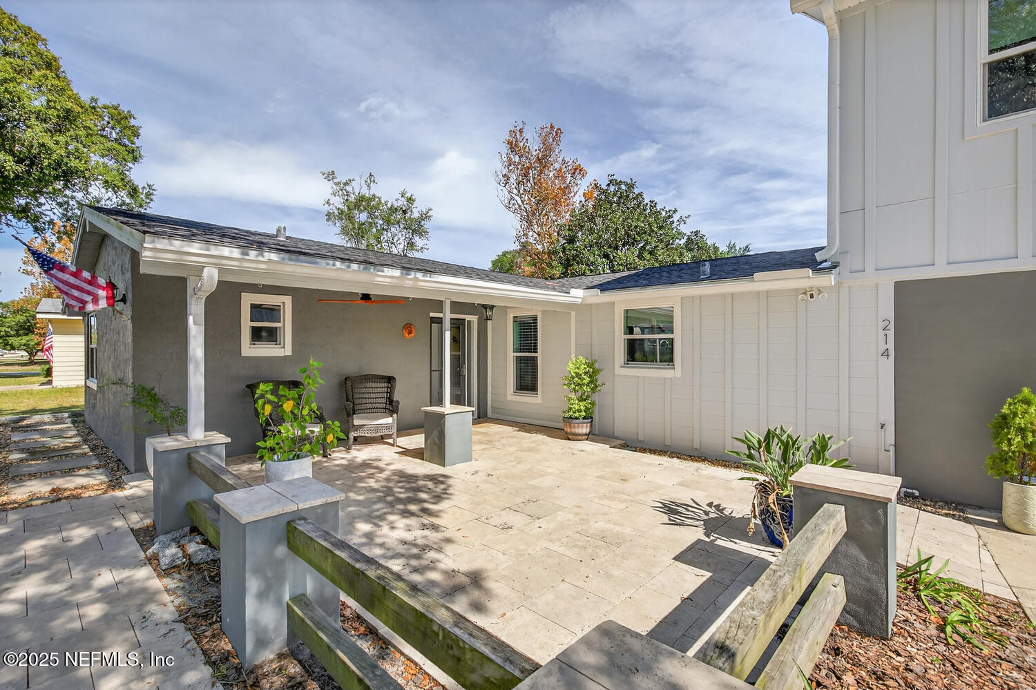 214 Deltona Boulevard St. Augustine, FL 32086 - Photo 4 of 23 a view of a house with patio
