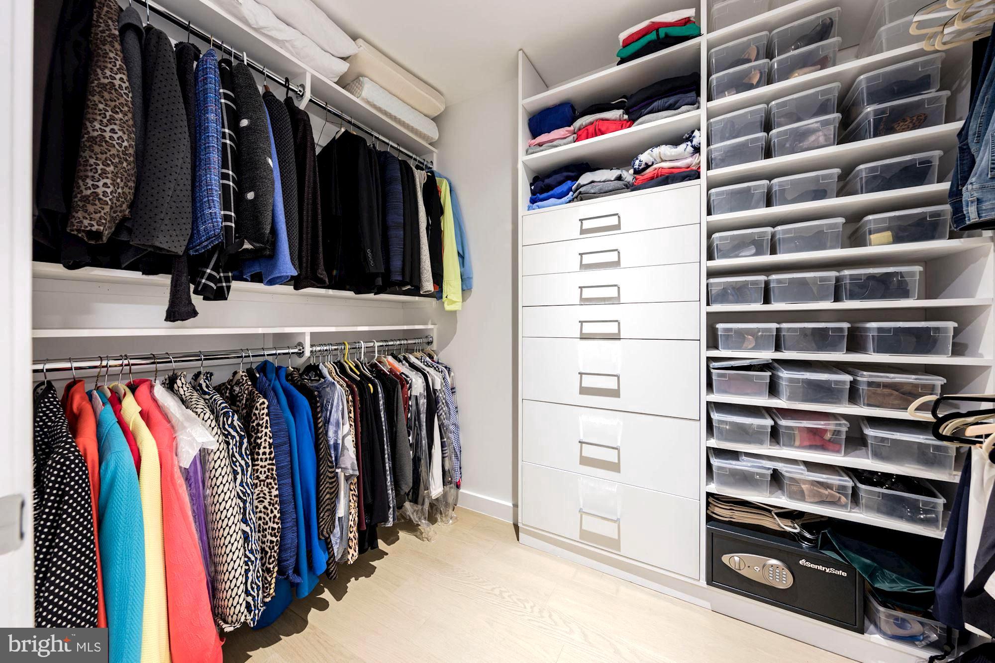 1111 24th Street Northwest, Unit 22 Washington, DC 20037 - Photo 11 of 17 Custom Walk in Closet