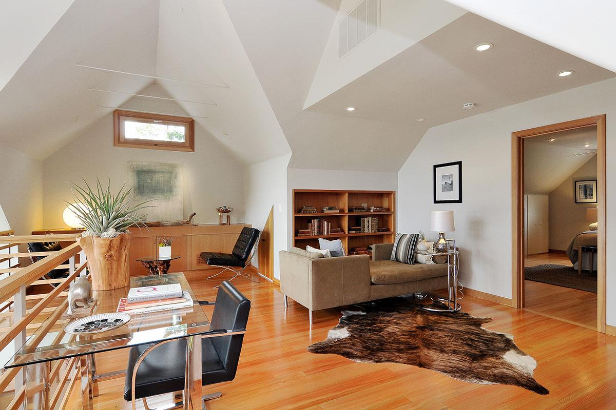 214 Swett Road Woodside, CA 94062 - Photo 11 of 67 a living room with furniture and a window
