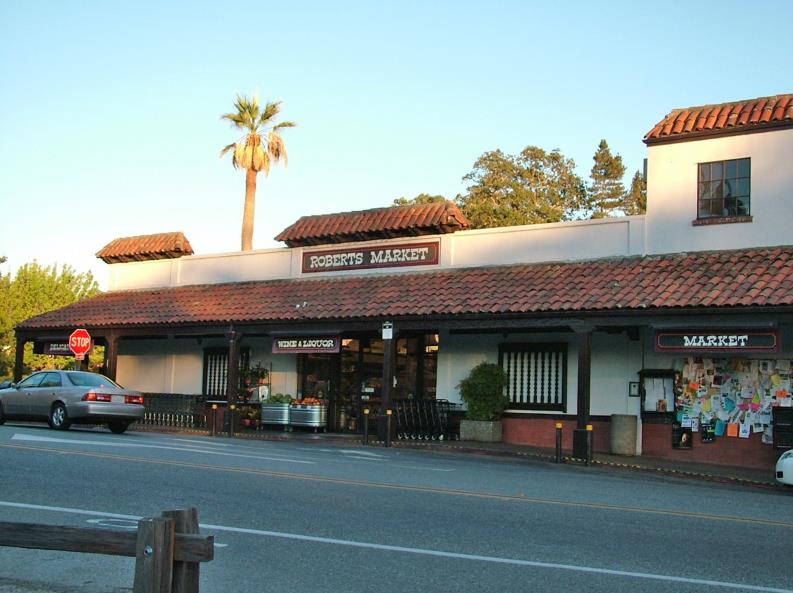 214 Swett Road Woodside, CA 94062 - Photo 50 of 67 a view of a car park in front of building