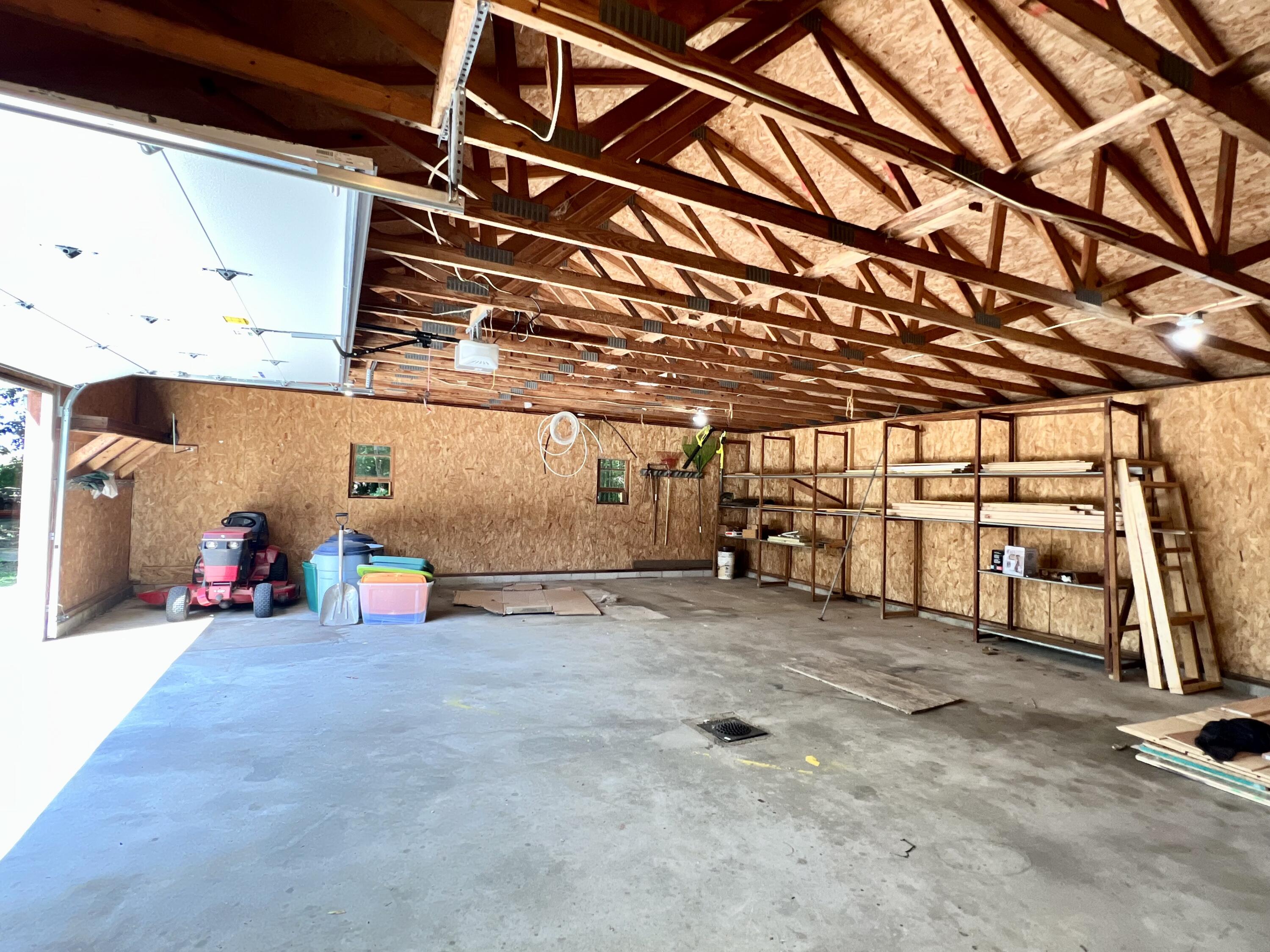 7291 South Whiteville Road Shepherd, MI 48883 - Photo 13 of 46 View 2 inside of garage