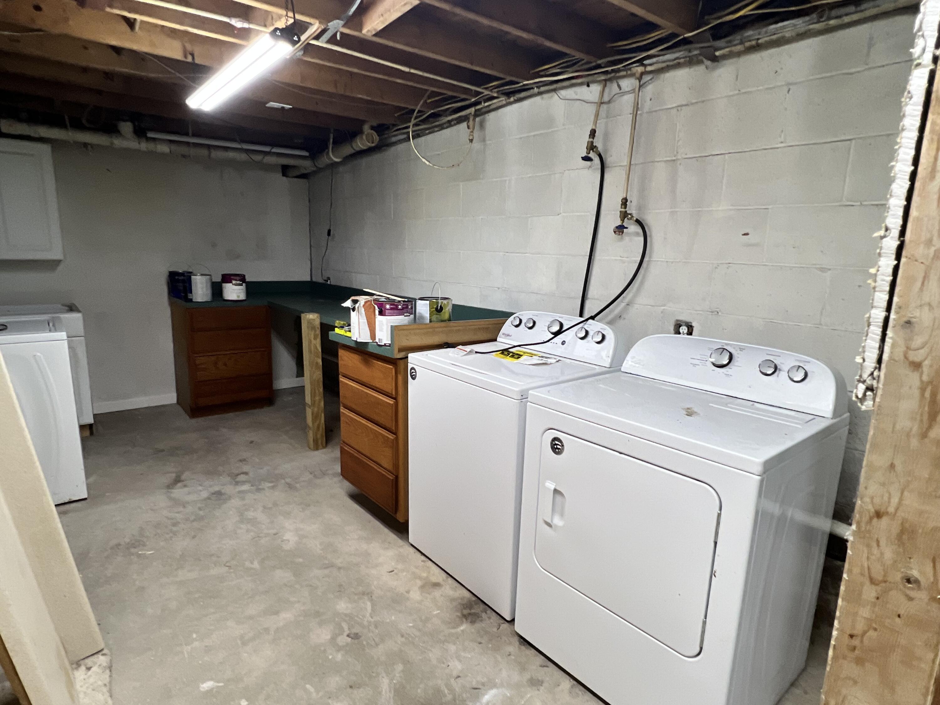 7291 South Whiteville Road Shepherd, MI 48883 - Photo 45 of 46 Laundry in basement