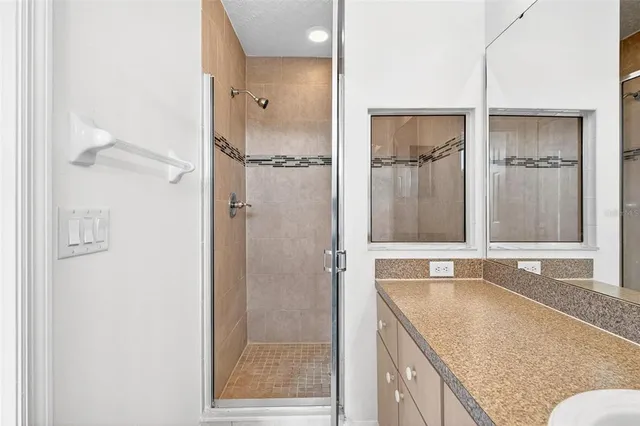 a view of a backyard of a house