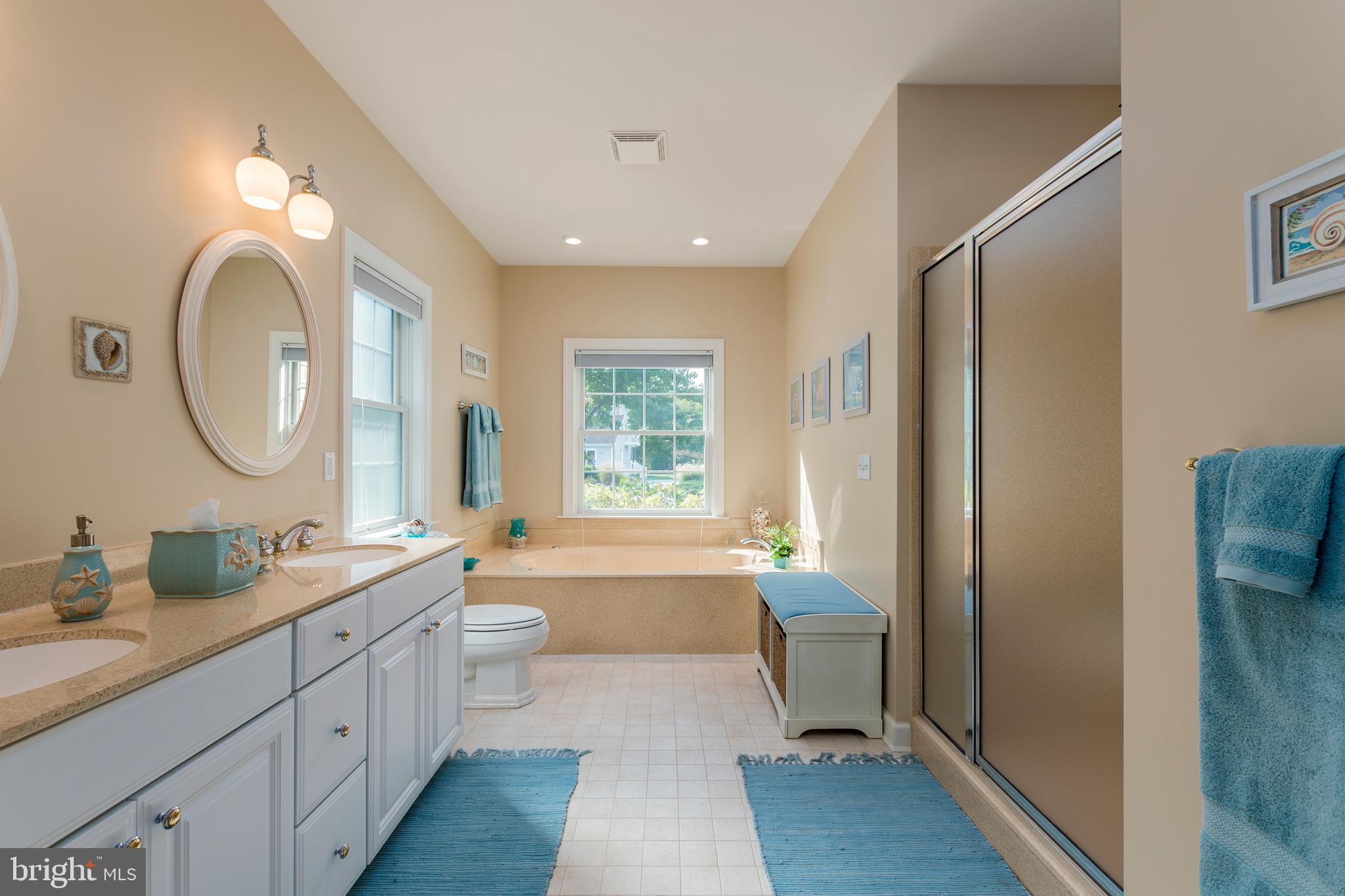 609 Bethany Loop Bethany Beach, DE 19930 - Photo 30 of 41 Large master bath with tub, shower