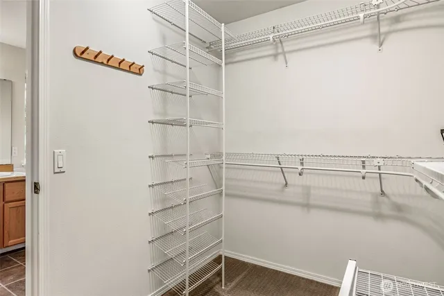 a view of walk in closet