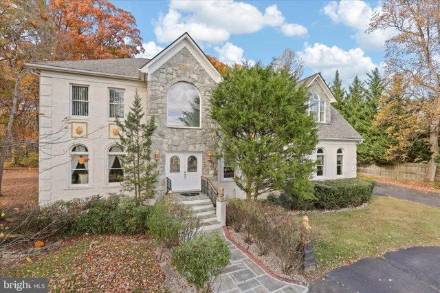 a view of a house with a park