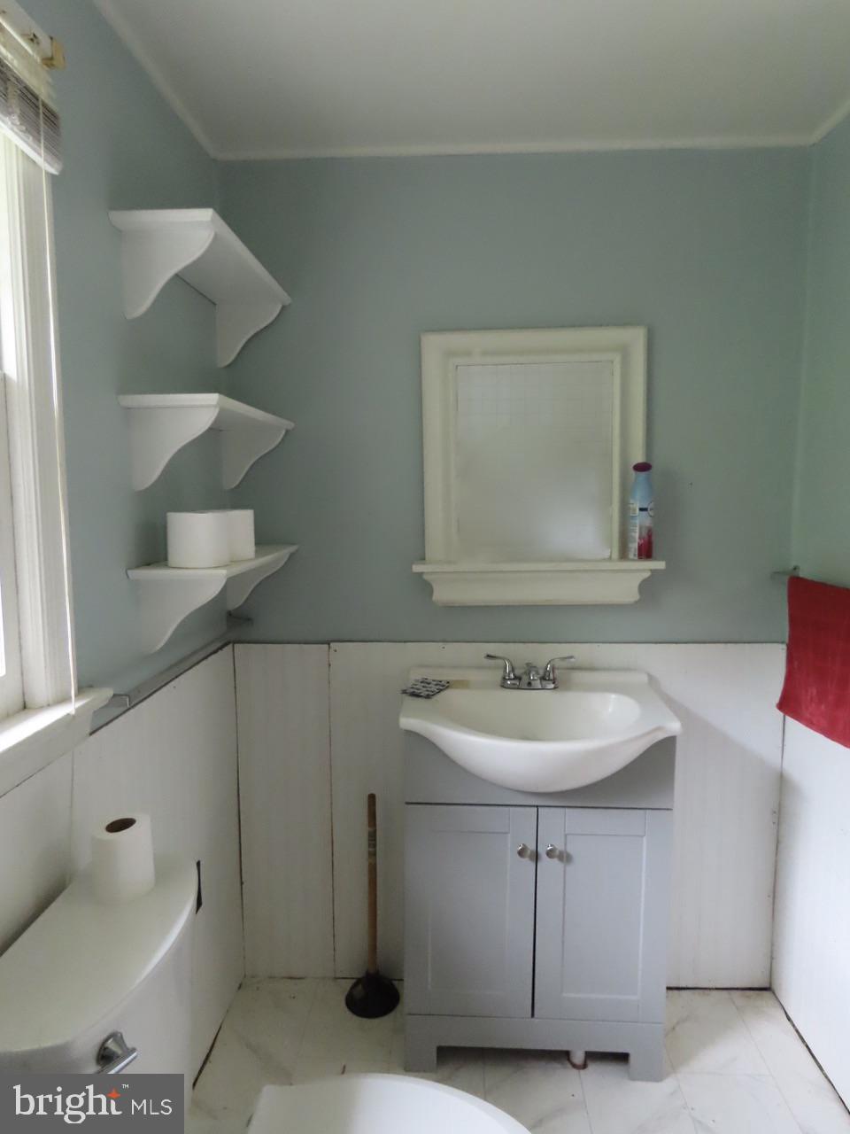 240 Whorton Hollow Road Castleton, VA 22716 - Photo 3 of 9 Bath in first cottage,
tub removed.