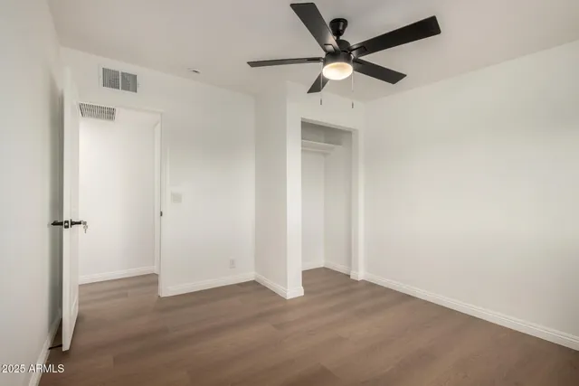 wooden floor in an empty room