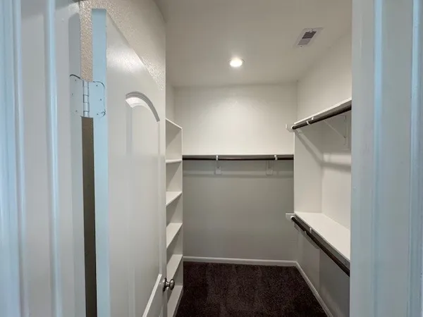 a view of walk in closet