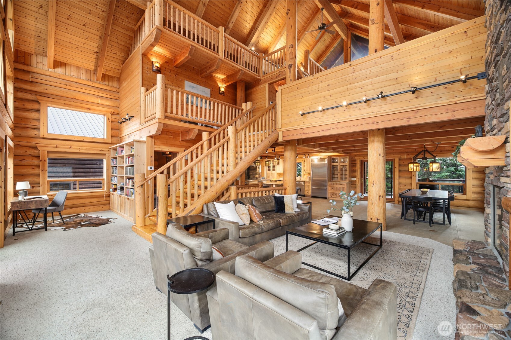 10 Rampart Way Snoqualmie Pass, WA 98068 - Photo 13 of 35 a view of living room with patio