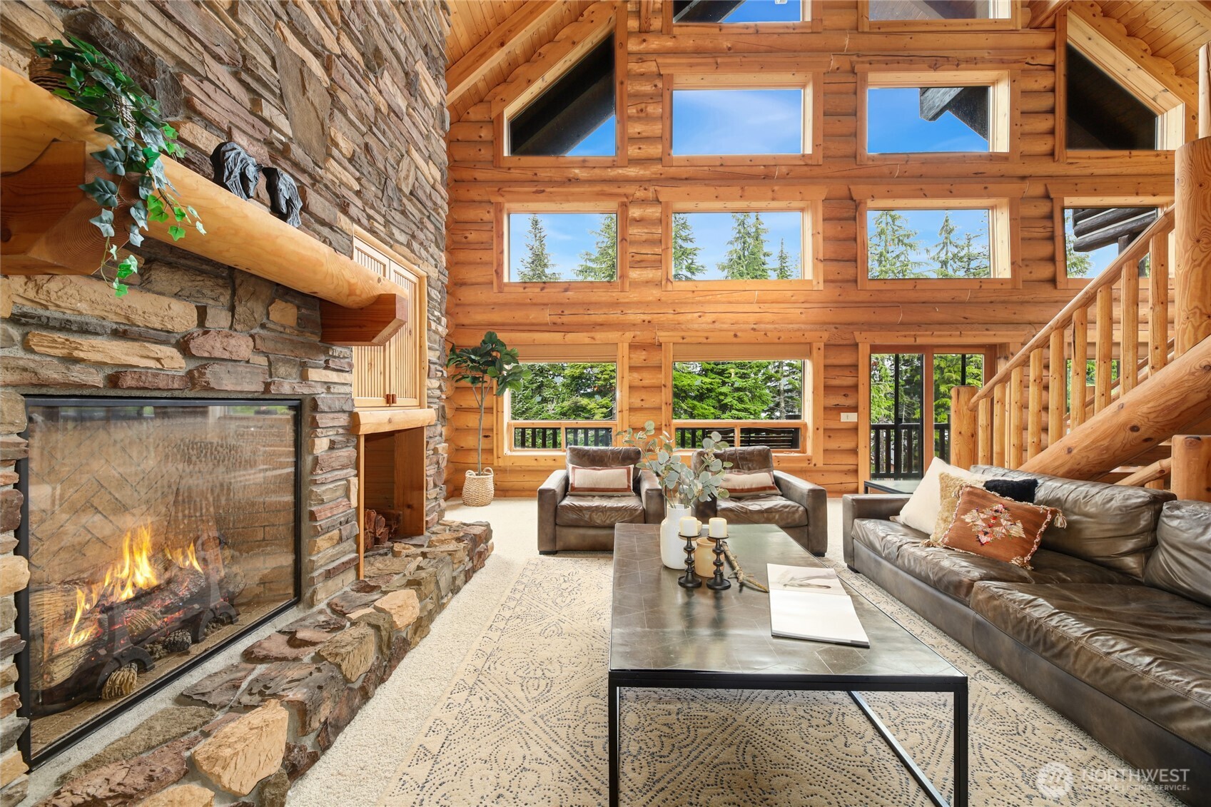 10 Rampart Way Snoqualmie Pass, WA 98068 - Photo 17 of 35 a view of a building with outdoor seating