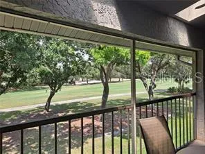 a view of a street from a balcony