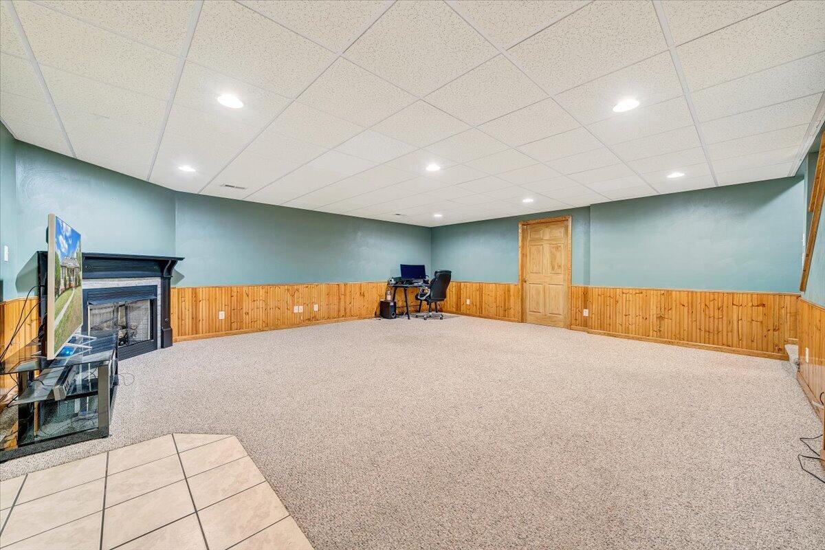 686 Pine Haven Road Fincastle, VA 24090 - Photo 39 of 56 a bedroom with a bed and a view of living room