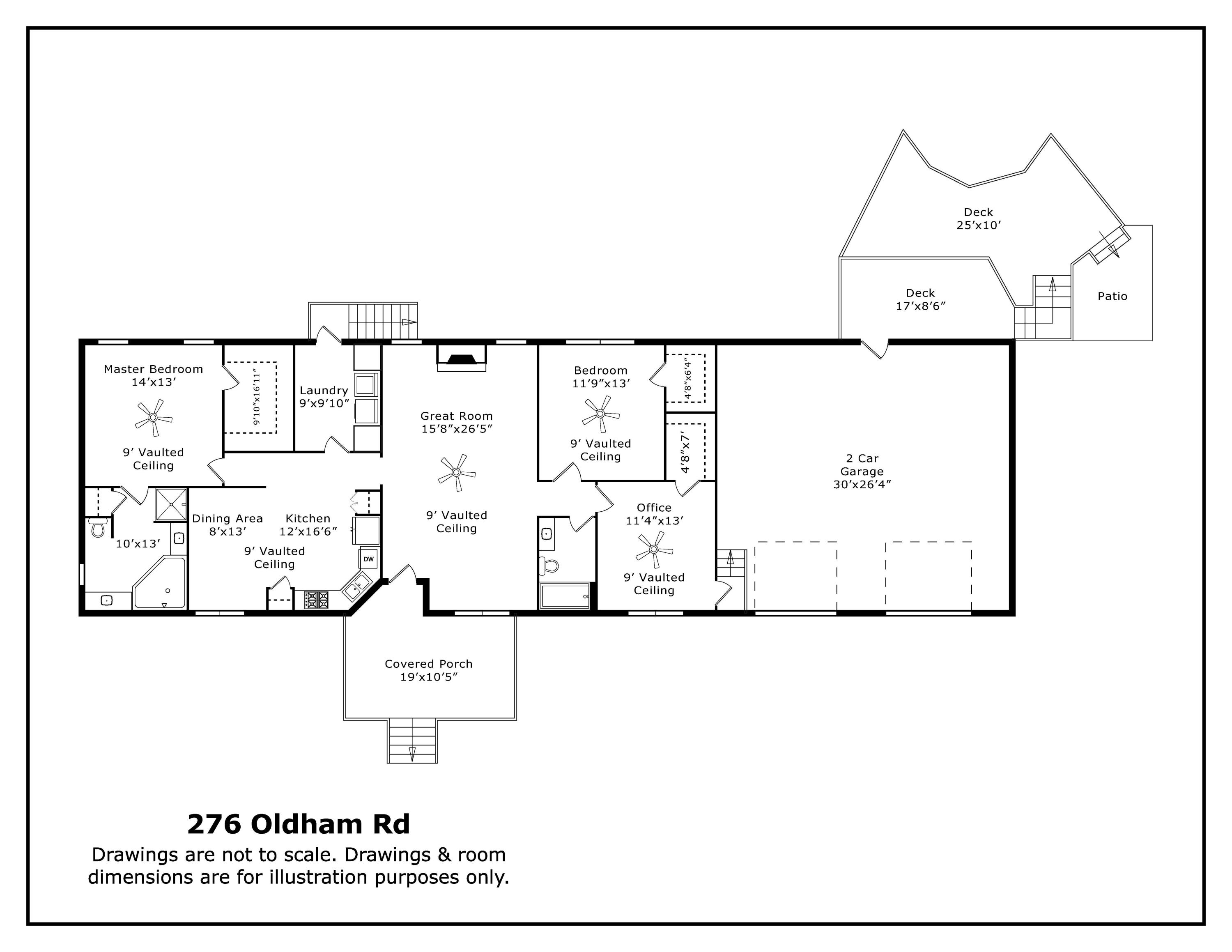 276 Oldham Road West End, NC 27376 - Photo 20 of 20 Floor Plan_276 Oldham Rd (1)