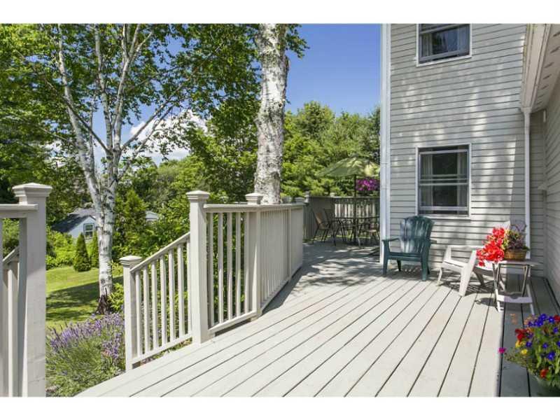 341 Ocean Point Road East Boothbay, ME 04544 - Photo 9 of 33 Patio/Deck. Westerly facing open deck.