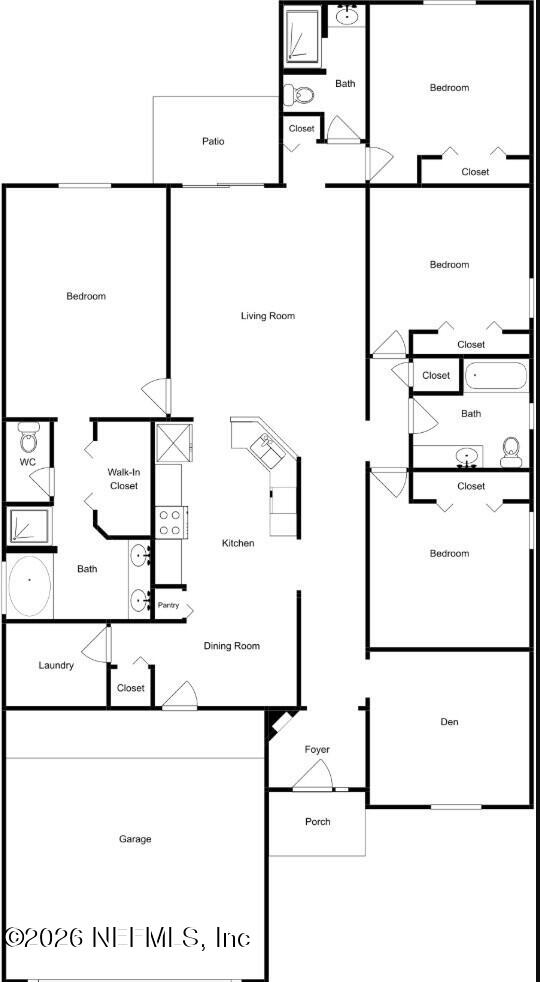 83245 Purple Martin Drive Yulee, FL 32097 - Photo 23 of 23 Floorplan 83245 Purple Martin Dr