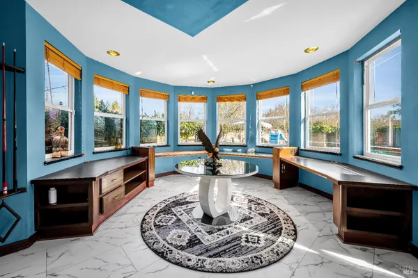 a view of a room with shelf