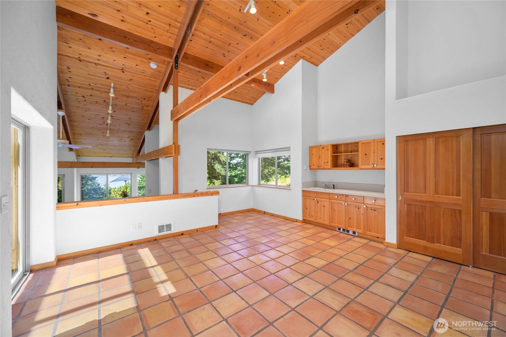 177 Harmon Ranch Hill Road Decatur Island, WA 98221 - Photo 15 of 37 a view of an empty room with a window