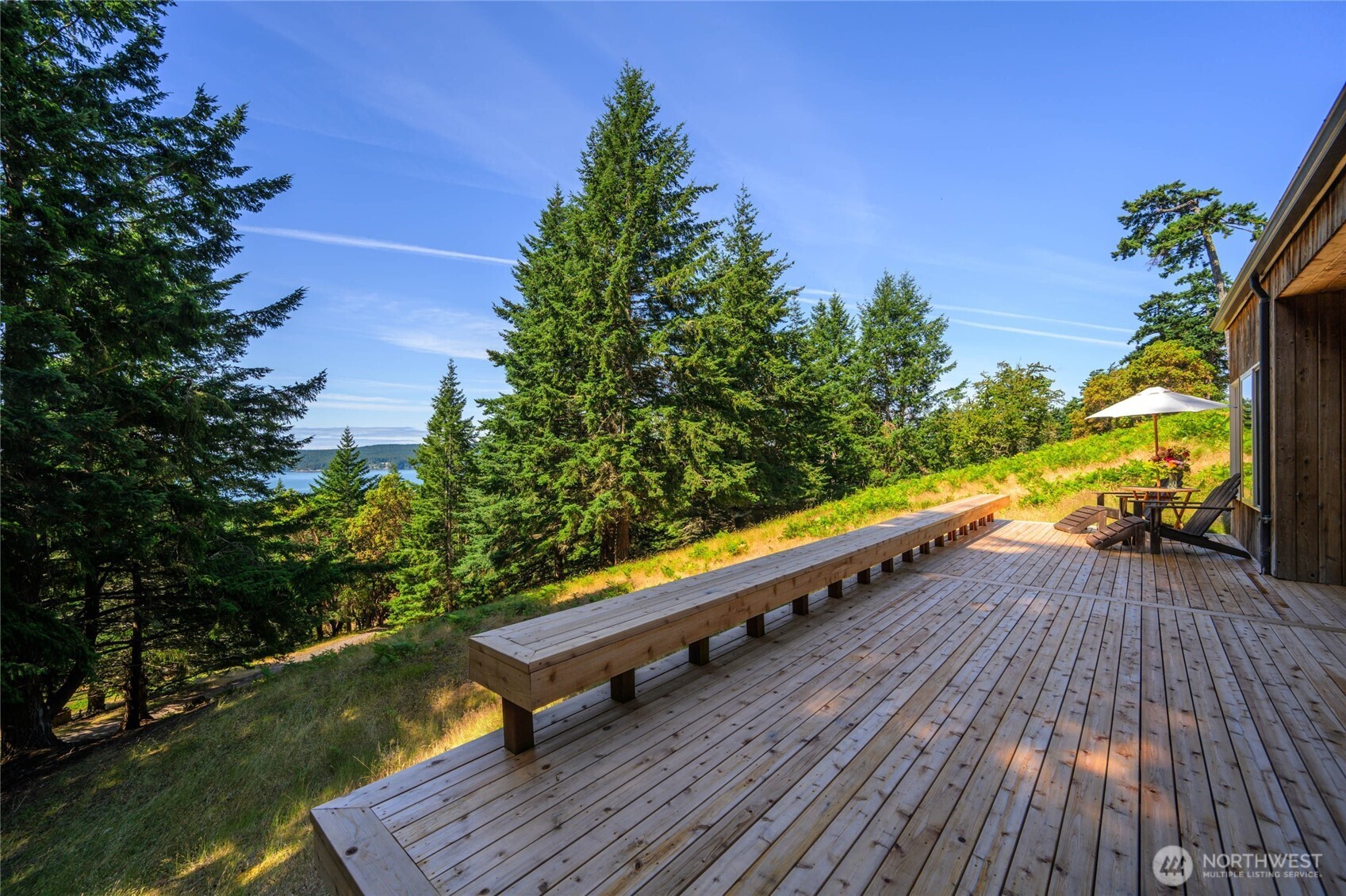 177 Harmon Ranch Hill Road Decatur Island, WA 98221 - Photo 19 of 37 a view of outdoor space and deck