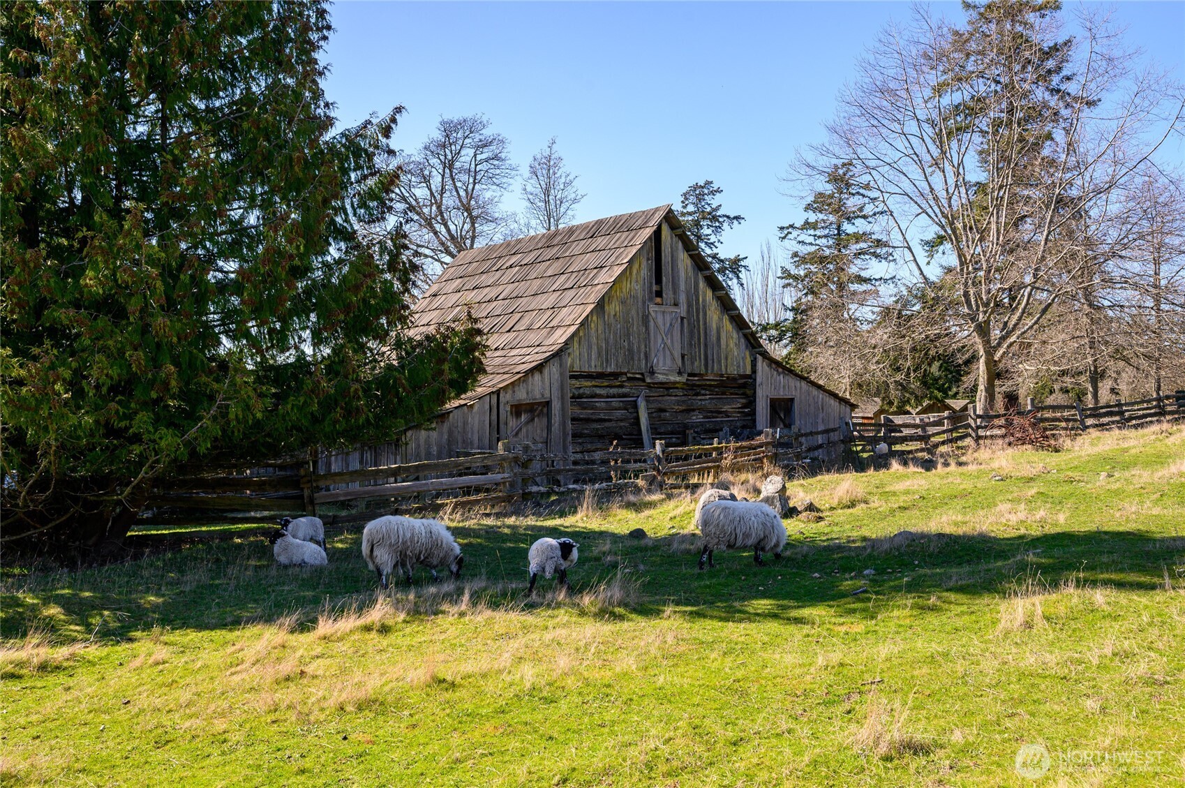 177 Harmon Ranch Hill Road Decatur Island, WA 98221 - Photo 36 of 37 a view of a house with swimming pool and sitting area