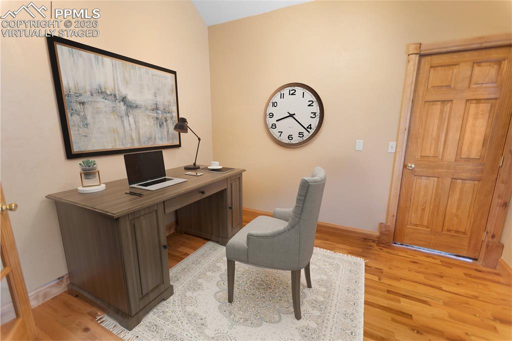610 Cochetopa Road Florissant, CO 80816 - Photo 14 of 40 main level Office Virtually Staged