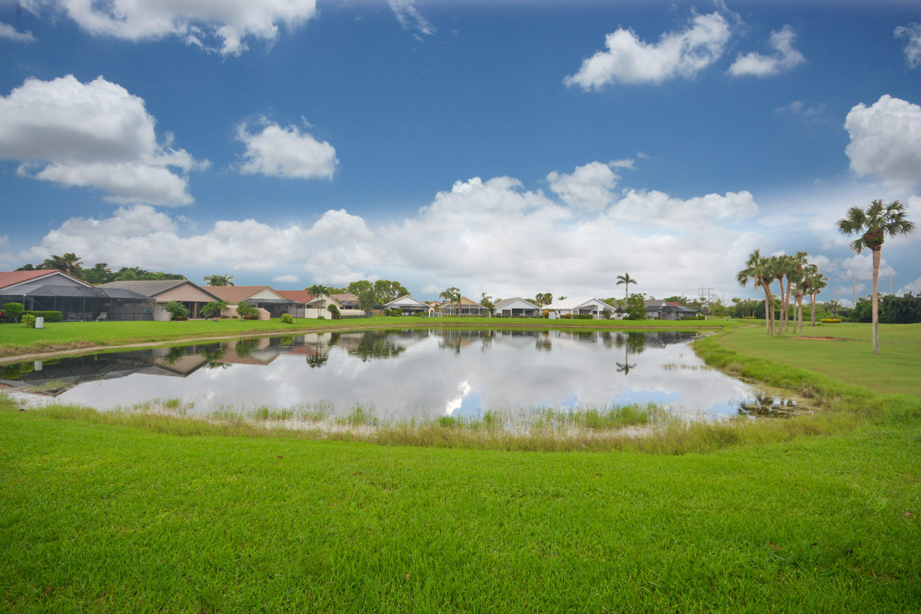 11073 Cloverleaf Circle Boca Raton, FL 33428 - Photo 27 of 27 VIEW FROM SCREENED POOL