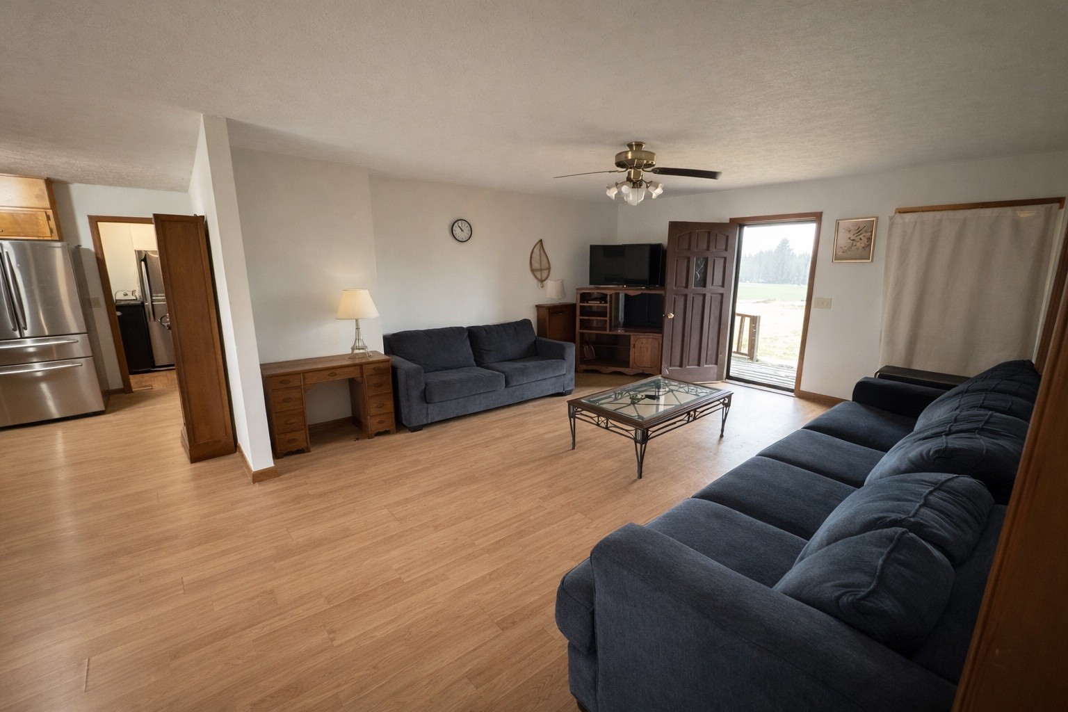 2813 She Boss Road Duck River, TN 38454 - Photo 12 of 21 a living room with furniture and a fireplace