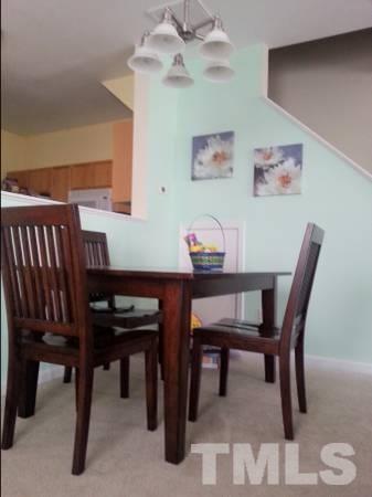 2116 Persimmon Ridge Drive Raleigh, NC 27604 - Photo 5 of 5 a view of a dining room with furniture