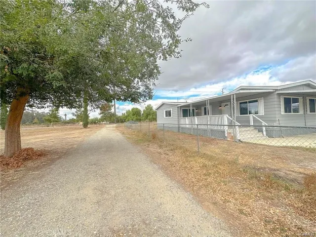 a view of a house with a patio