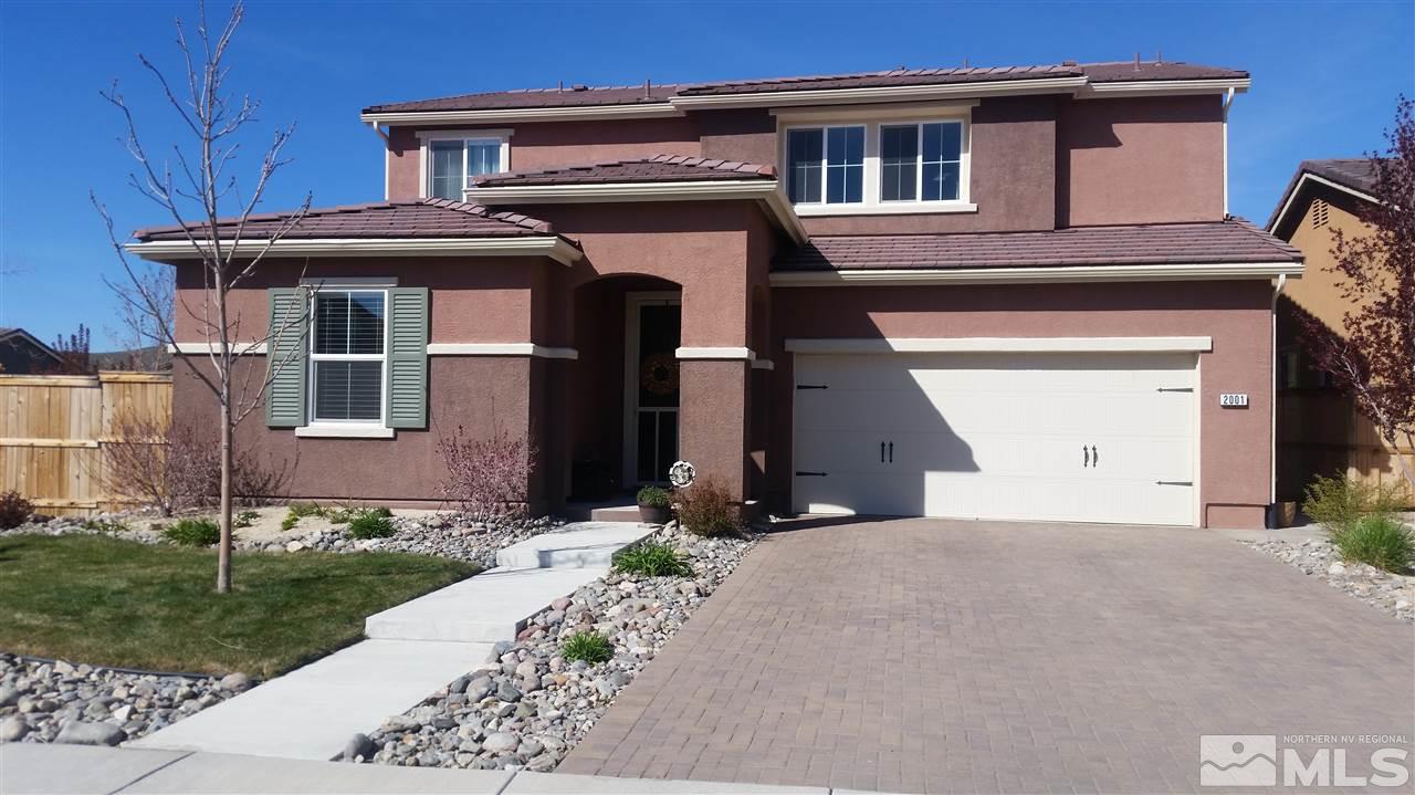 2001 Peaceful Valley Drive Reno, NV 89521 - Photo 1 of 1 a front view of a house with a yard