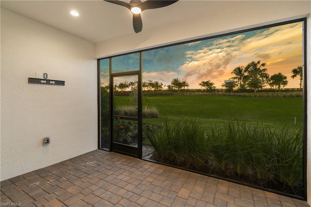 4621 Centaurus Circle Naples, FL 34120 - Photo 44 of 47 View of unfurnished sunroom