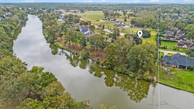 a view of a lake with a mountain view