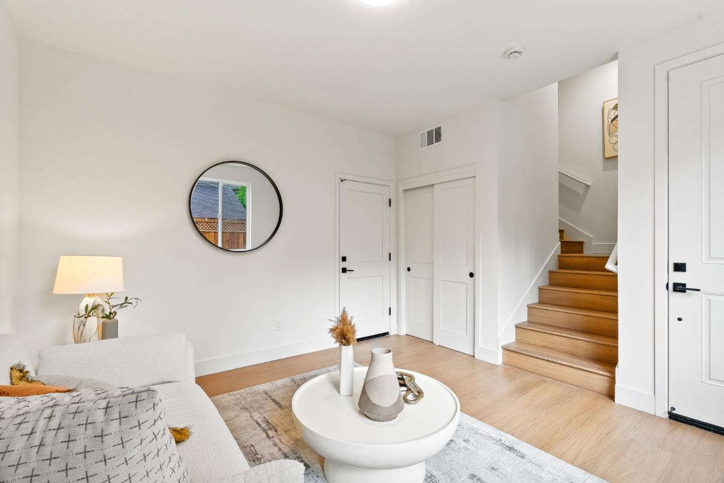 947 Woodside Road Redwood City, CA 94061 - Photo 25 of 51 a bathroom with a sink and a mirror