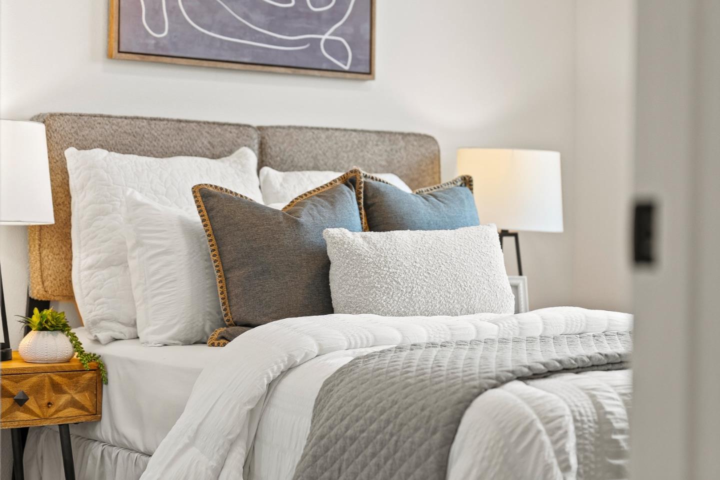 947 Woodside Road Redwood City, CA 94061 - Photo 50 of 51 a bedroom with a bed and couch