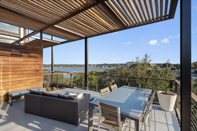 a view of sitting space in balcony
