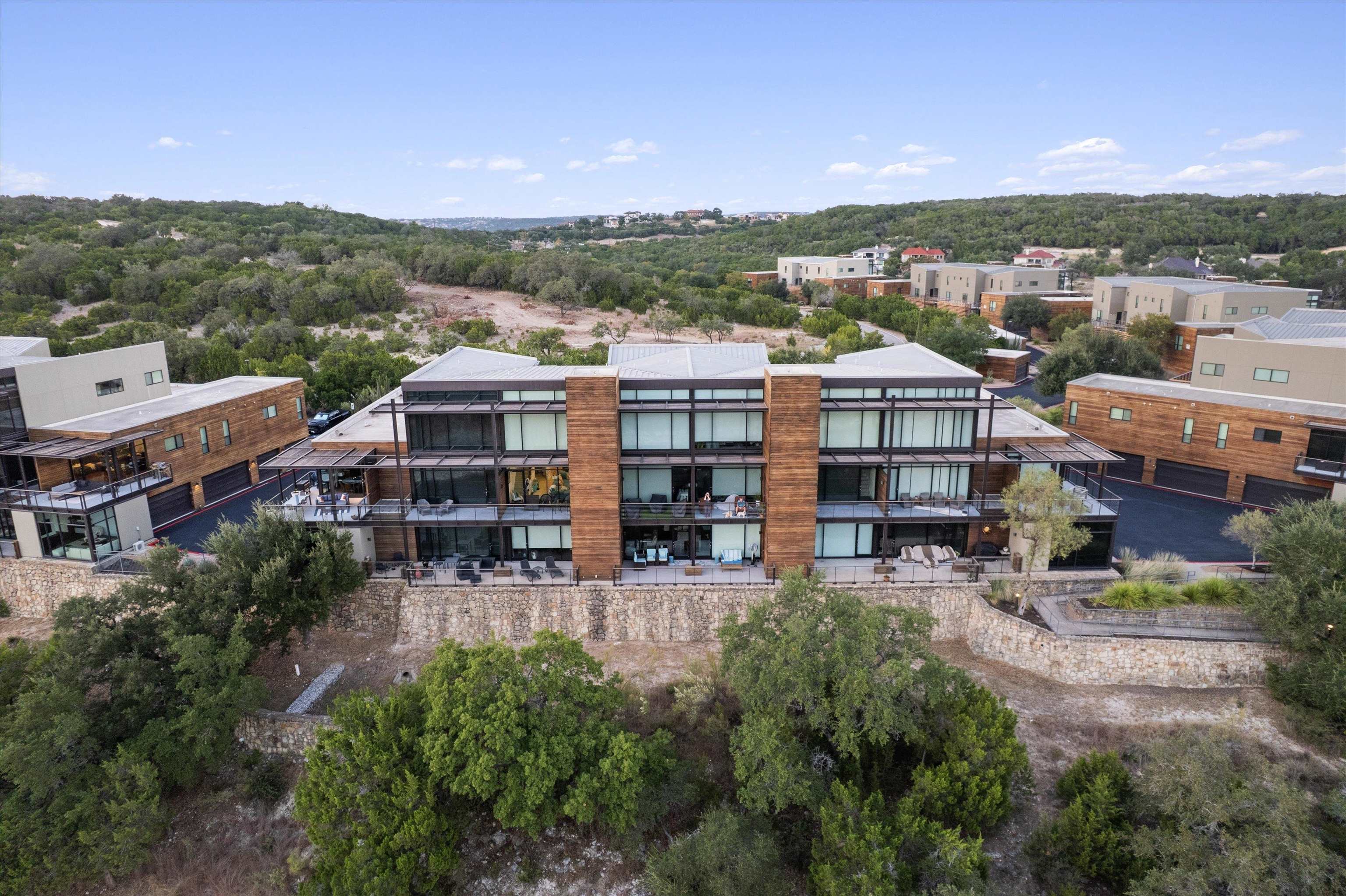 1101 Ivean Pearson Road Lago Vista, TX 78645 - Photo 29 of 30 an aerial view of a house with a big yard