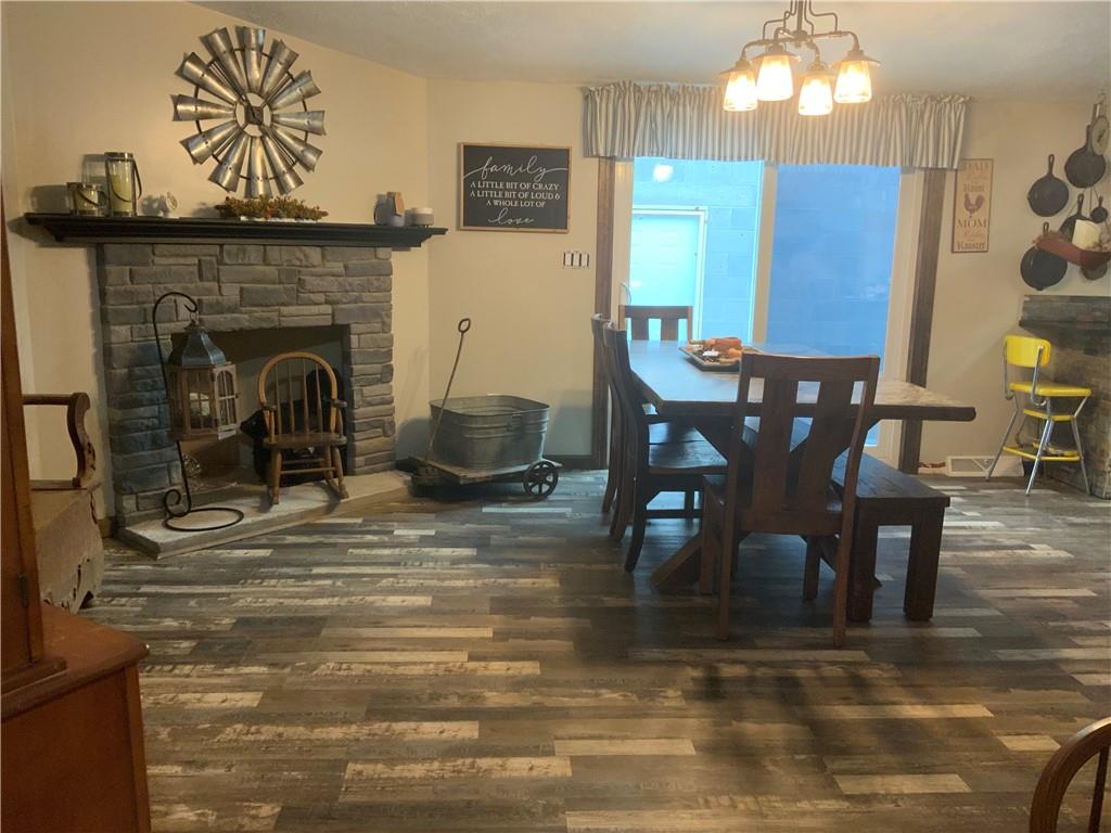 20 Moore Road West Alexander, PA 15376 - Photo 12 of 24 a view of a dining room with furniture and wooden floor