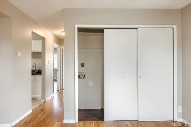 a view of a bathroom with a glass shower door