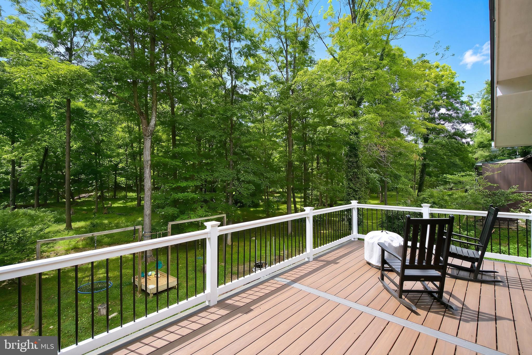 95 Jacobs Creek Road Ewing, NJ 08628 - Photo 13 of 51 Deck off Living and Dining Rooms
