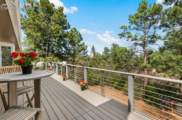 5 Sanford Road Colorado Springs, CO 80906 - Photo 44 of 50 Large TREX deck with private treed yard, enjoy your morning coffee listening to the WILL ROGERS SHREIN!