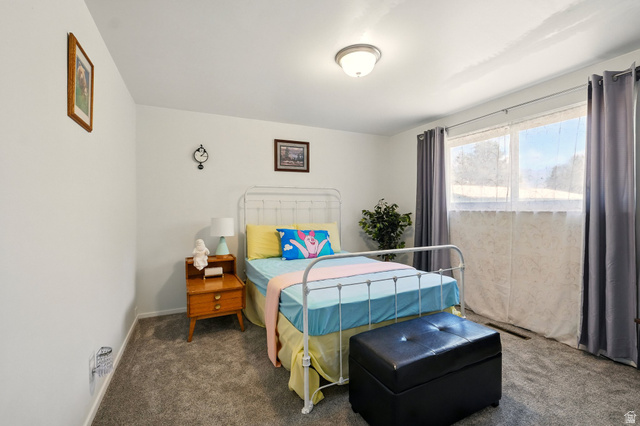1188 600 East Logan, UT 84341 - Photo 14 of 16 Bedroom featuring carpet floors and baseboards