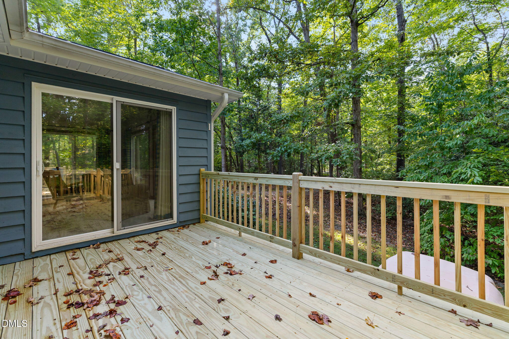 1873 Mill Creek Road Clarksville, VA 23927 - Photo 10 of 50 a view of a balcony with a garden
