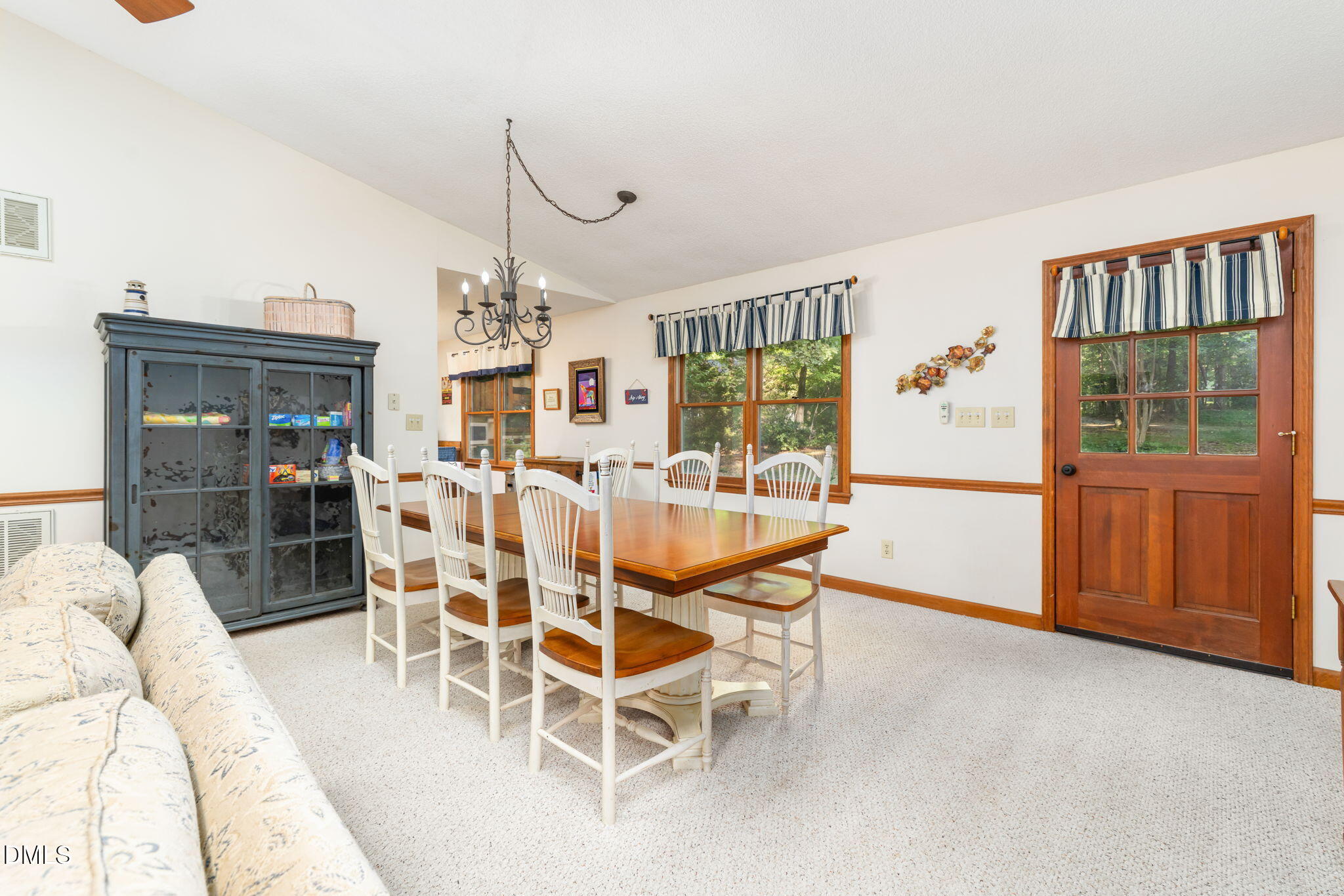 1873 Mill Creek Road Clarksville, VA 23927 - Photo 22 of 50 a dining room with furniture and window