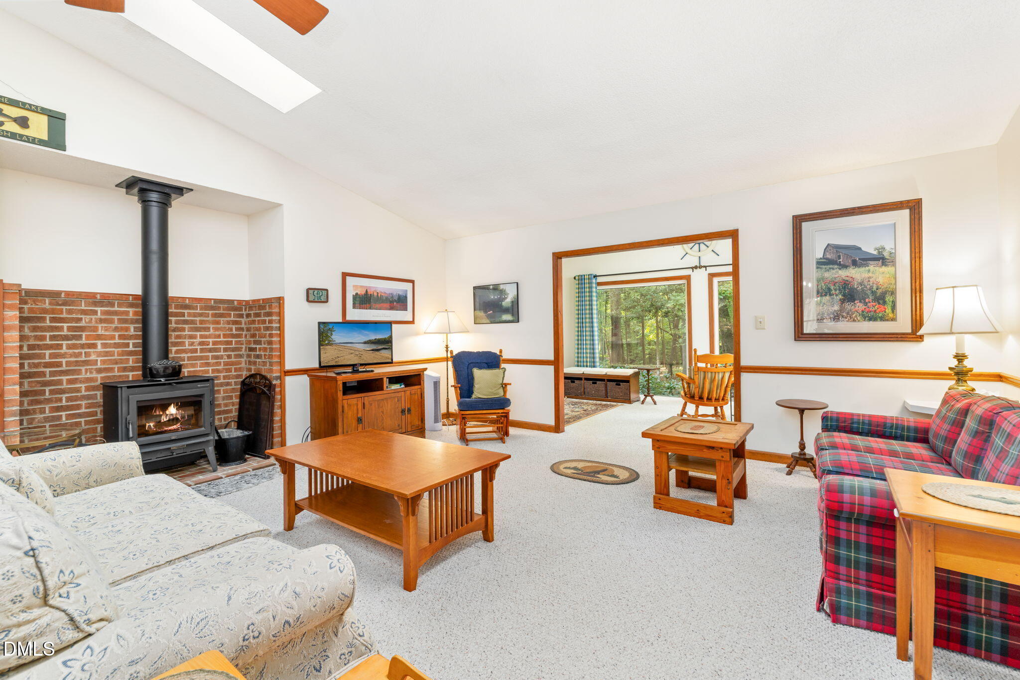 1873 Mill Creek Road Clarksville, VA 23927 - Photo 23 of 50 a living room with furniture and a large window