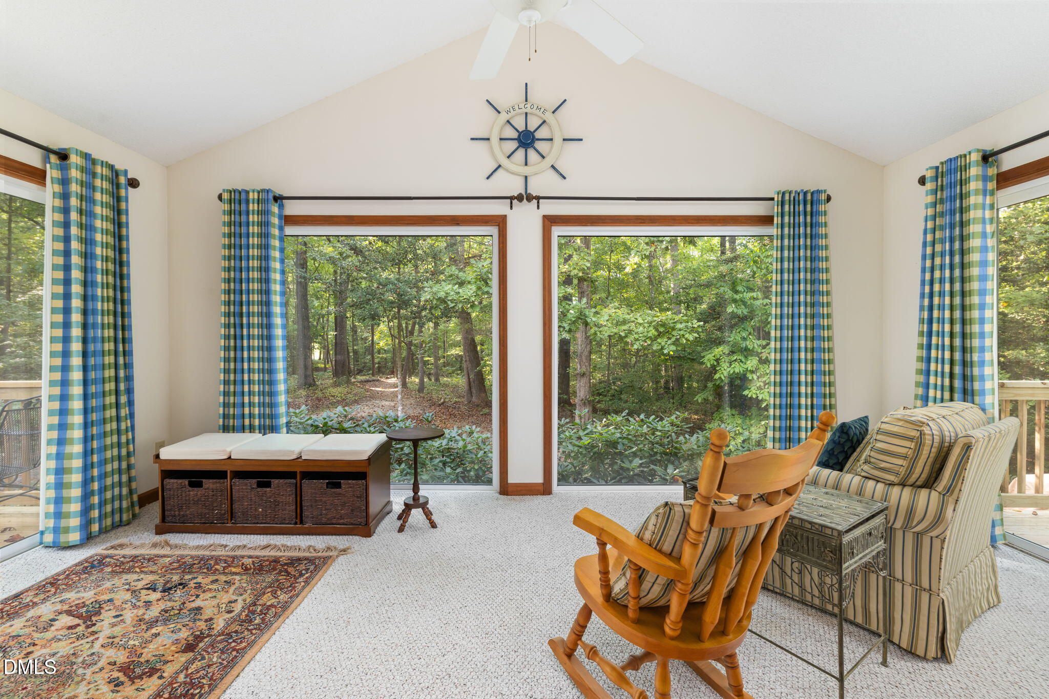 1873 Mill Creek Road Clarksville, VA 23927 - Photo 25 of 50 a living room with furniture and a large window
