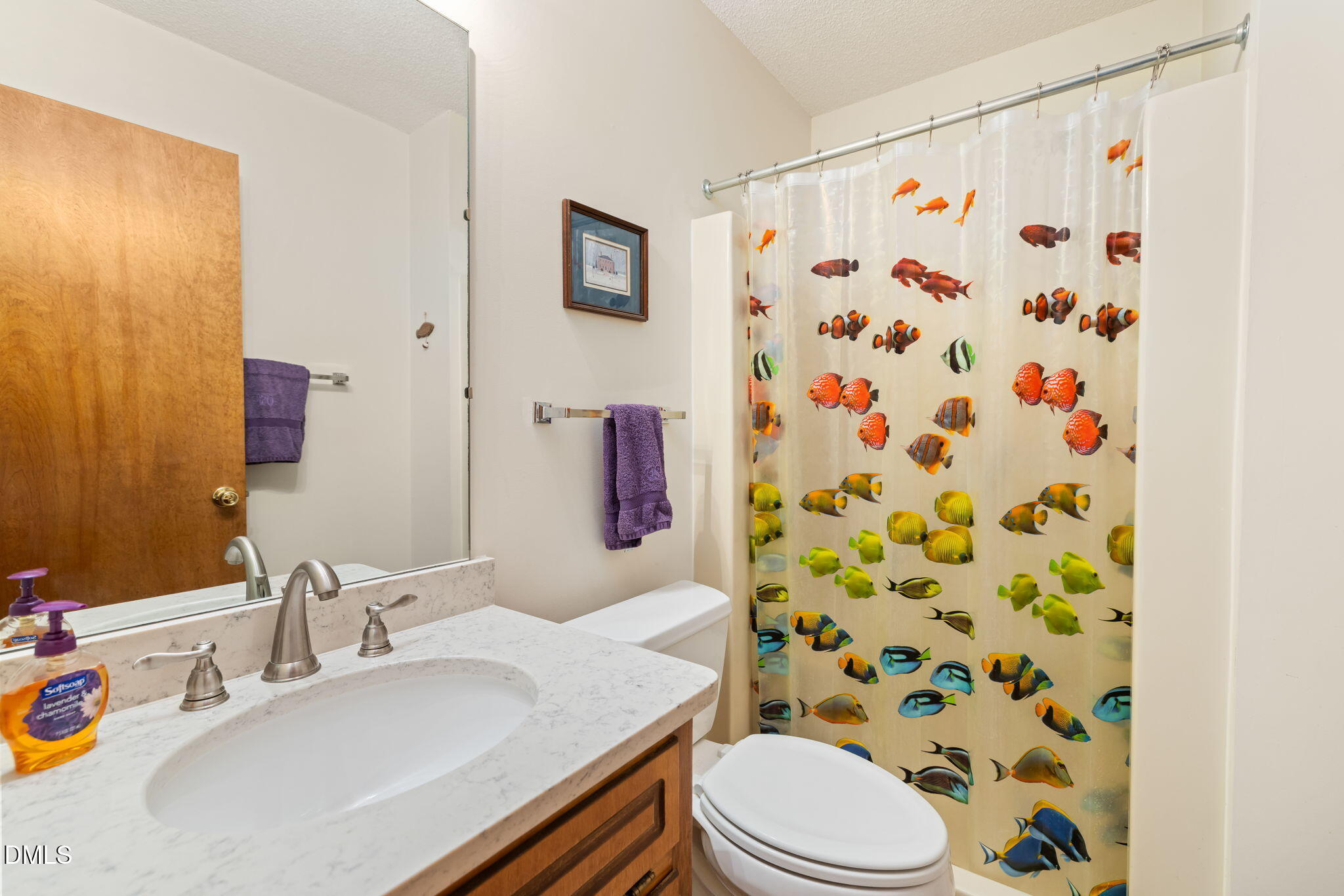 1873 Mill Creek Road Clarksville, VA 23927 - Photo 33 of 50 a bathroom with a sink toilet and shower