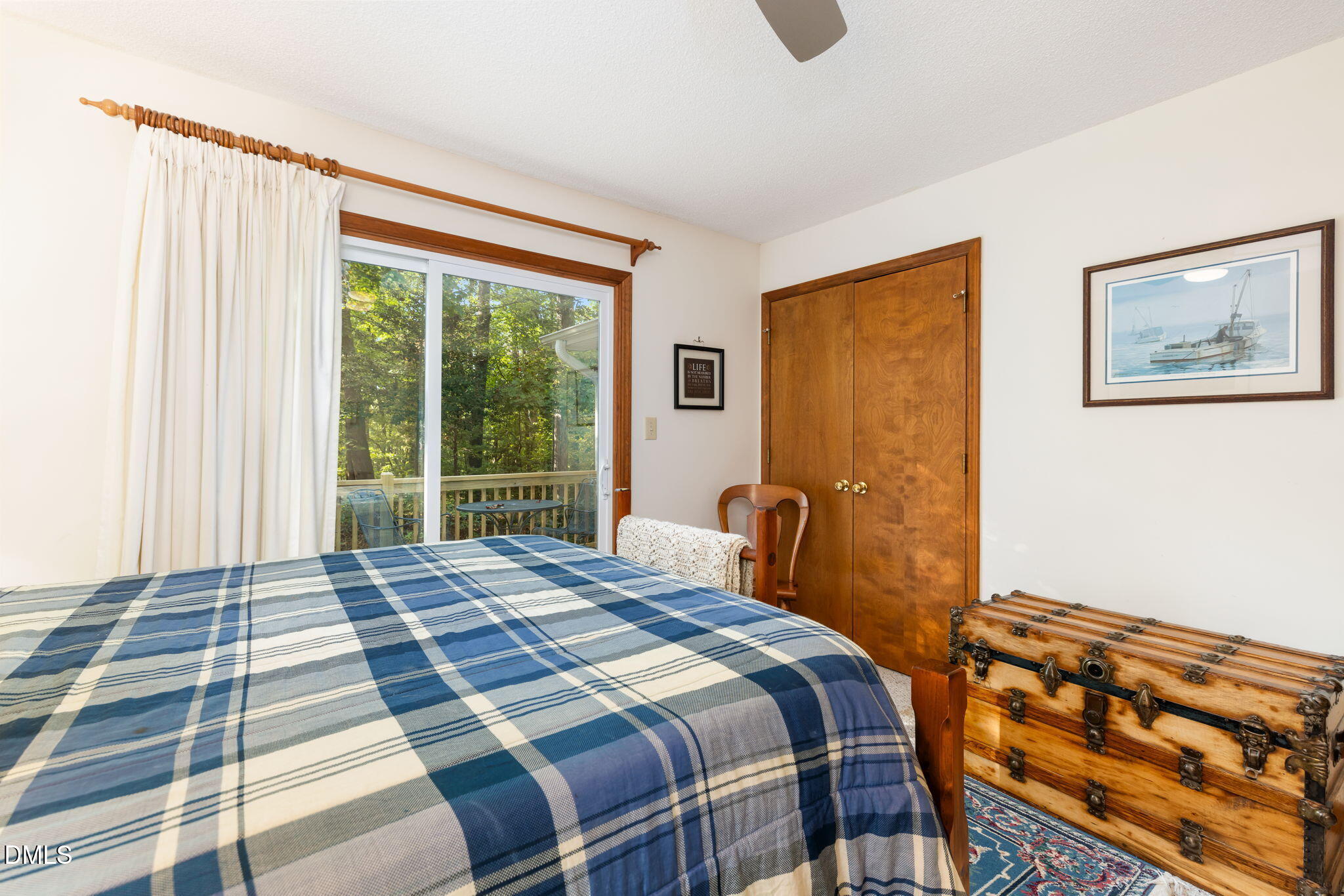 1873 Mill Creek Road Clarksville, VA 23927 - Photo 35 of 50 a bedroom with a bed and a window