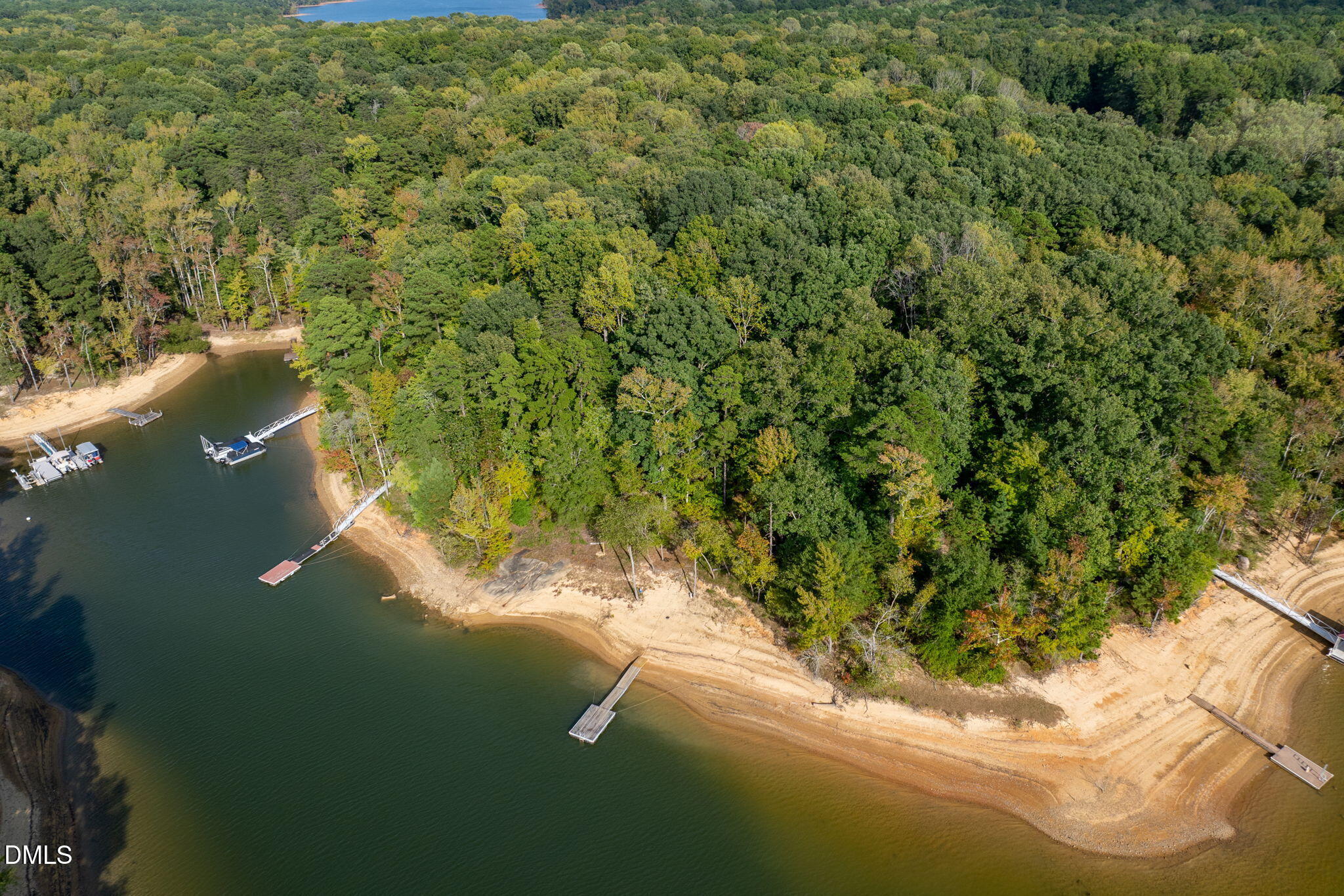 1873 Mill Creek Road Clarksville, VA 23927 - Photo 45 of 50 a view of a lake with a yard