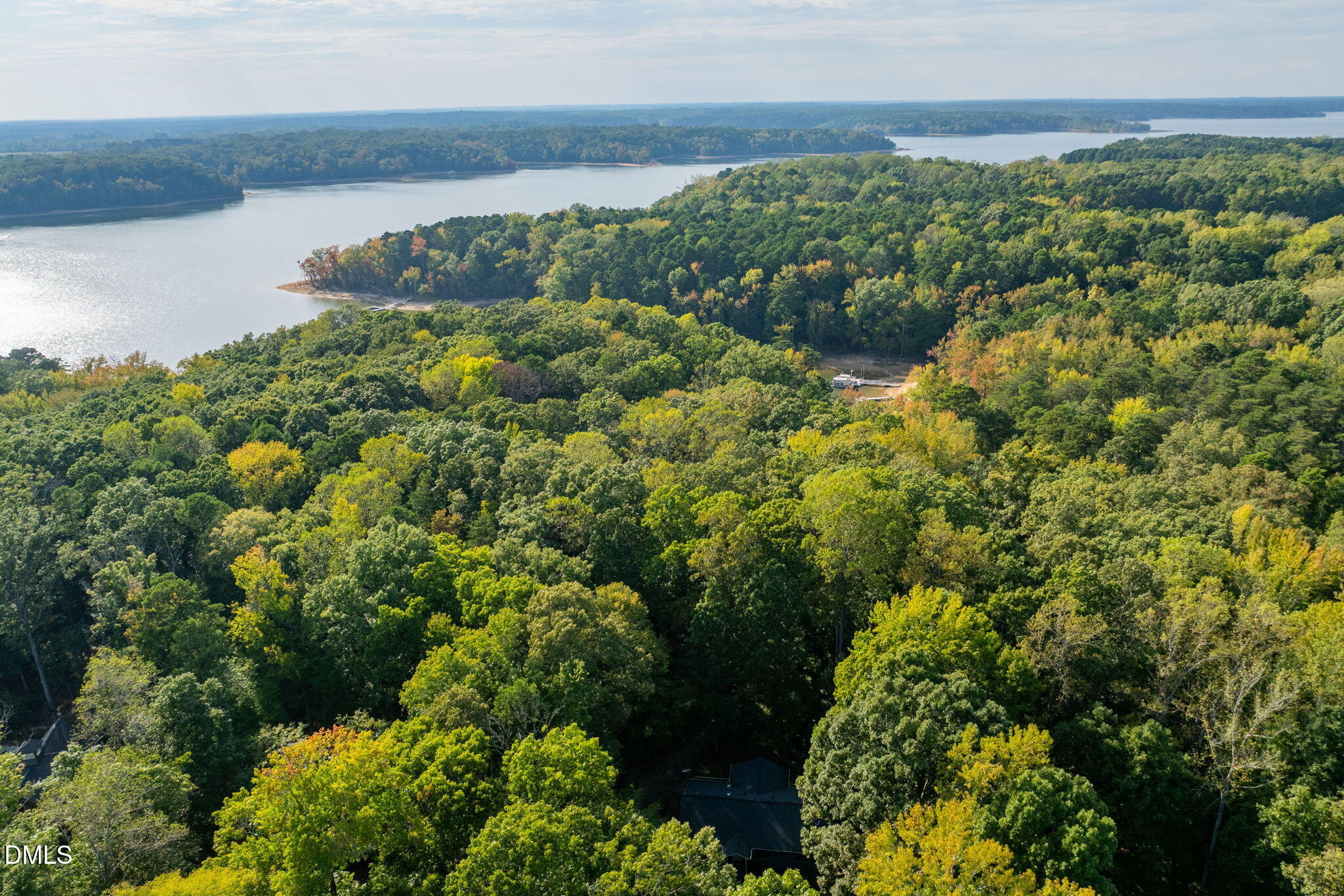 1873 Mill Creek Road Clarksville, VA 23927 - Photo 48 of 50 a view of a garden with a lake